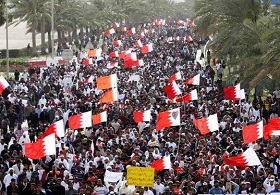 Rallies Held against Presence of Saudi Forces in Bahrain