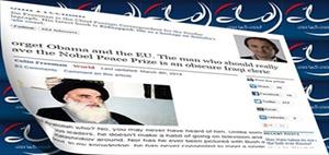 Nobel barış ödülü Ayetullah Sistani'nin olmalıdır...