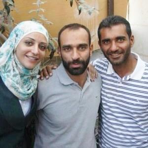 “Las Fuerzas de Ocupación Israelíes Secuestran a los Destacados Activistas Palestinos 'Shireen' y 'Shadi Issawi'”