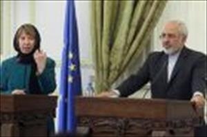 Pressekonferenz von Ashton und Zarif in Teheran