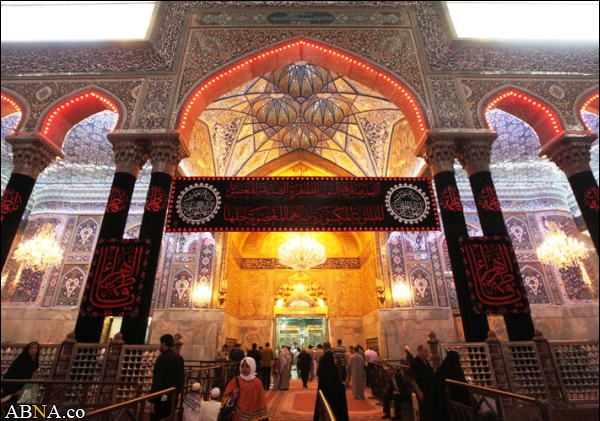 Image / Imam Hussain Holly Shrine Turns to Black During Fatimiyah Days