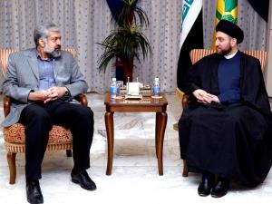 الحكيم يدعو خلال لقائه مساعد وزير الخارجية الإيراني الى تضافر الجهود لمكافحة الإرهاب