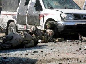 مقتل واصابة سبعة من الشرطة بانفجار سيارة مفخخة غرب الرمادي