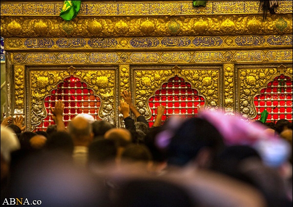 تصویری رپورٹ/ حرم قمر بنی ہاشم (س) غم زھرا(س ) میں سیاہ پوش