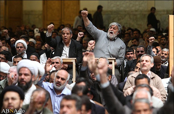 Image / Last Friday prayers in Qom with a speech by a member of Bahrain Ulema Council