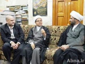 بالصور / شعبة التواصل الخارجي في العتبة العلوية المقدسة تستقبل امام جمعة عاصمة تايلند