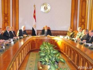 الحكومة المصرية تؤكد عزمها التصدي لأي اعتداء على منشآت مدنية او عسكرية