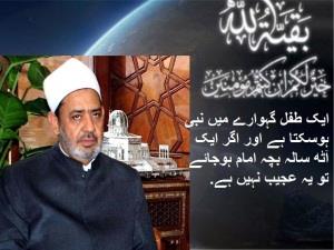 شیعیان آل رسول، جامعۃ الازہر مصر کے سربراہ ڈاکٹر شیخ احمد الطیب کی نگاہ میں