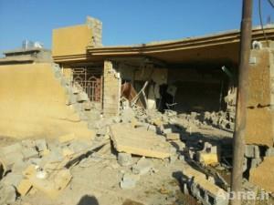 تفجير منازل ارهابيين في الرمادي بينهم منزل المطلوب الارهابي (شاكر وهيب)