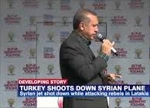 “Turquía derriba un avión sirio de combate”