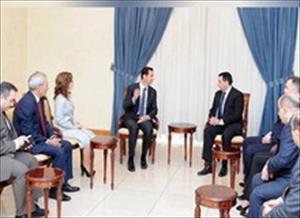 الأسد يحذر من الإرهاب التكفيري المدعوم من الغرب ودول إقليمية