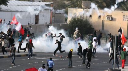 Les forces d'Al Khalifa réprimé une manifestation en Bahreïn