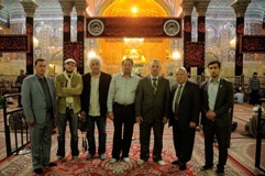 Multi-national Delegation Visits Imam Hussein Holy Shrine