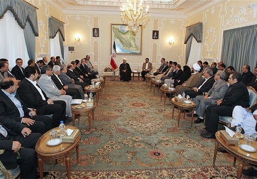 President Rouhani: EU Parliament Too Small to Insult Great Iranian Nation