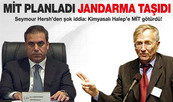 MİT planladı, Jandarma Halep'e kadar kimyasal taşıdı