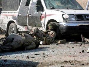 مقتل واصابة 11 شخص بانفجار سيارة مفخخة قرب مركز شرطة المشاهدة شمالي بغداد