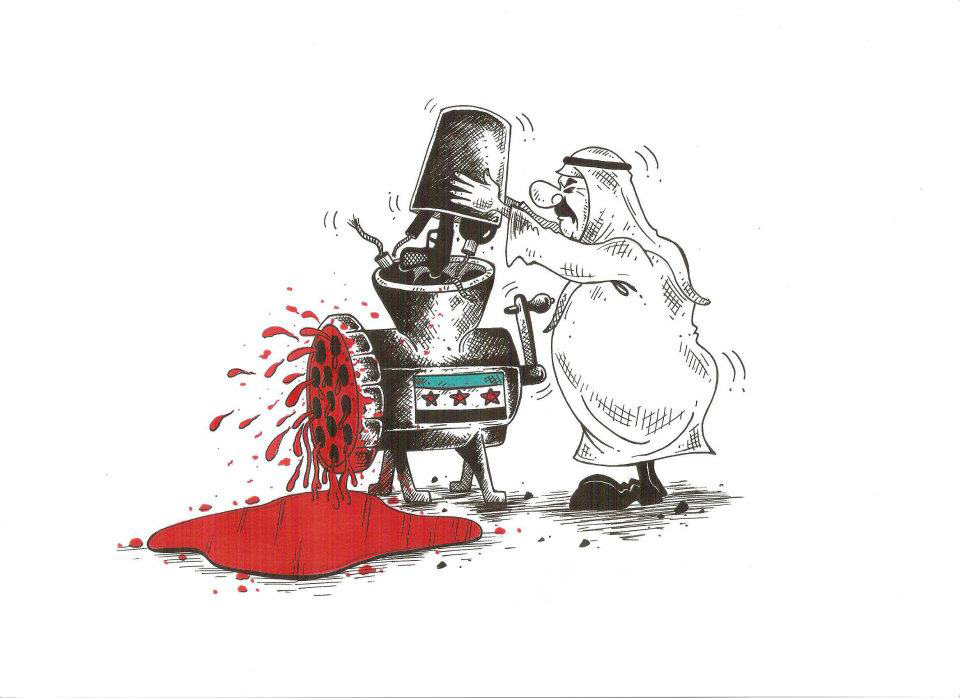 تسليح سعودي وقطري للمجاميع المسلحة في سوريا