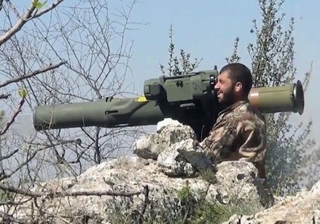  U.S.-Made anti-Tank Weapons in Hands of Syrian Gunmen