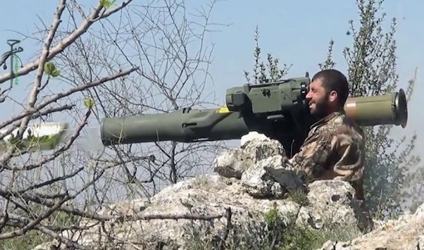 ABD yapımı anti-tank füzeleri Suriyeli muhaliflerde / Foto