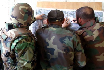 L'armée arabe syrienne prend le contrôle des hauteurs-est donnant sur les plaines de Rankous dans la banlieue de Damas