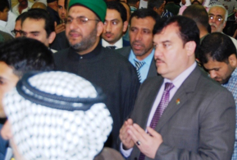 بالصور / وزير التعليم العالي الأفغاني يزور مرقد الإمام الحسين (ع) في كربلاء