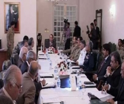 پاکستان ميں وزير اعظم کي صدارت ميں سيکورٹي اجلاس
