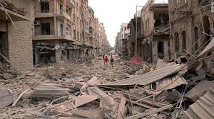 حلب میں ماٹر گولوں سے حملہ، چالیس عام شہری جانبحق