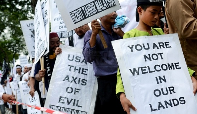 Malaysische Muslime protestieren gegen Obama-Besuch