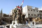 vormarsch der syrischen Armee in Homs 