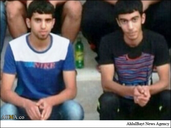 بحرین کے دو انقلابی جوان زندہ زندہ گاڑی میں جل گئے+ تصاویر