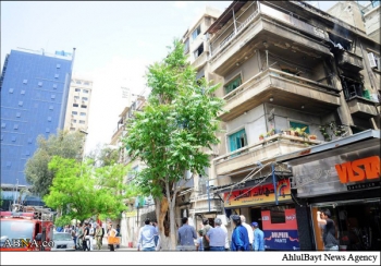 دمشق پر دھشتگردوں کا ماٹر گولوں سے حملہ+ تصاویر