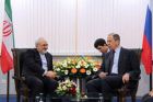 Treffen der Außenminister Irans und Russlands 