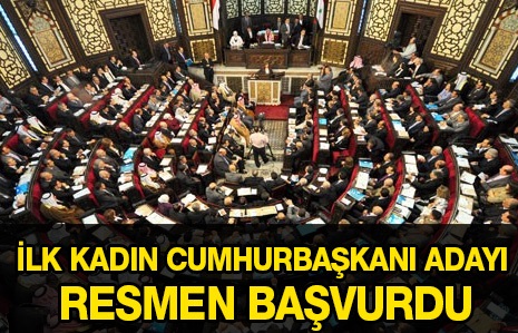 İlk kadın cumhurbaşkanı adayı resmen başvurdu