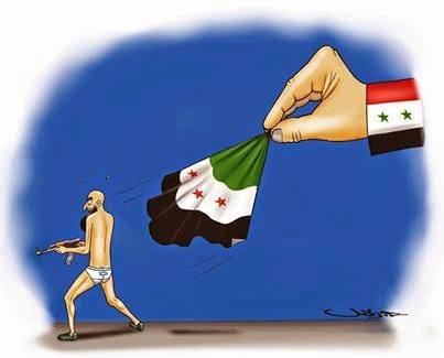 Сионистләр үчүн чалышан чох милләтли террористләр / Карикатура
