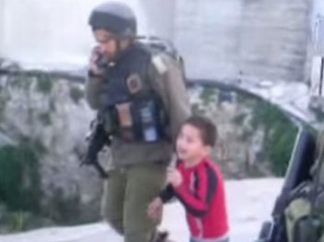  Israeli Soldiers Arrest 6-Year-Old Palestinian Boy