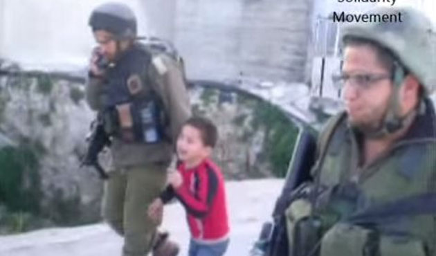 Zionisten verhaften sechs jährigen Jungen