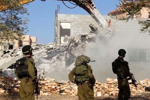 Israeli Bulldozers Demolish Mosque, 3 Houses near Nablus