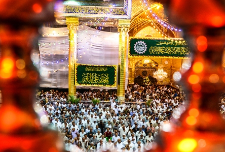 بالصور / إحياء زيارة الإمام الحسين وأخيه أبي الفضل العباس(ع) في الأول من شهر رجب المرجب