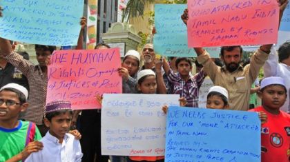 Ils demandent au président du Sri Lanka à protéger les musulmans du pays