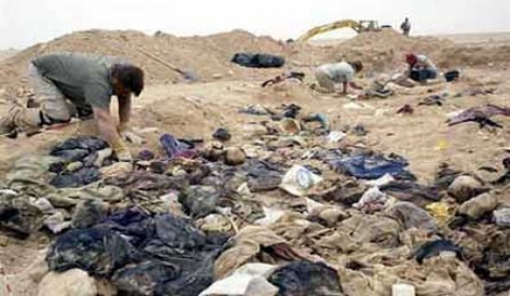 العثور على 12 مقبرة جماعية لقتلى داعش في الفلوجة