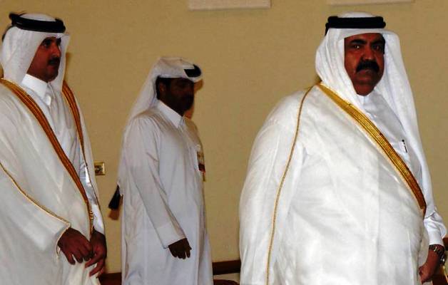 اعادة نشر تسريبات لأمير قطر السابق يهدد فيها بزوال السعودية