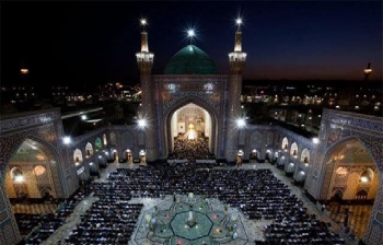Itikaf-Zeremonie in Mashhad abgehalten