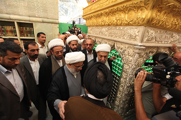  Imam Hussein Holy Shrines Opens the Sayed Ibrahim El-Mujab Lattice-Enclosed Tomb 