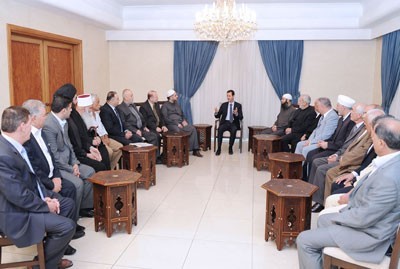 Le président al-Assad : L'Etat soutient les réconciliations nationales dans les différentes régions syriennes