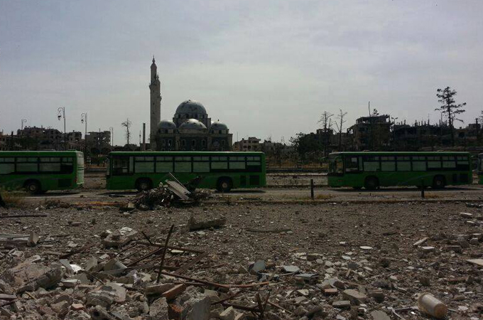  Rebels begin withdrawal from Syria's Homs 