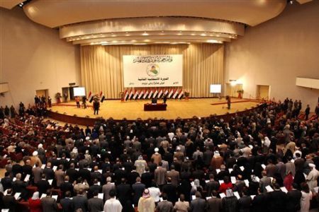 عراق قومی اتحاد: پارلیمانی گروپ کی تشکیل کے لئے پہلا اجلاس