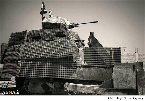 Unveiling of Al-Nusra armored vehicle / Pics