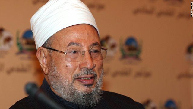  القرضاوي يفتي بتحريم انتخابات الرئاسة المصرية 