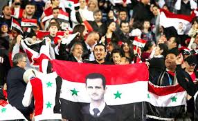 Suriye halkı Esad'a destek verdi