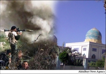 بالصور / تنظيم "داعش" الإرهابي يدمر مقام الصحابي اويس القرني في مدينة الرقة السورية بالكامل